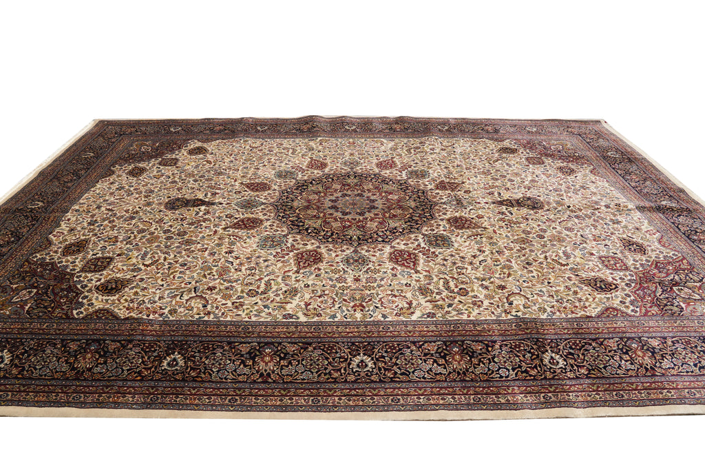 10 x 14 High Quality Handmade India Sheikh Safi Tabriz Rug #PIX-10247