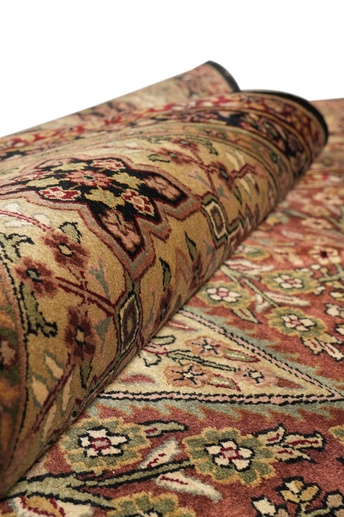 10 x 14 High Quality  Black Kermanshah Wool Handmade Rug #PIX-6819