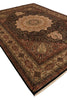 Load image into Gallery viewer, 10 x 14 High Quality  Black Kermanshah Wool Handmade Rug #PIX-6819