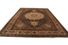 Load image into Gallery viewer, 10 x 14 High Quality  Black Kermanshah Wool Handmade Rug