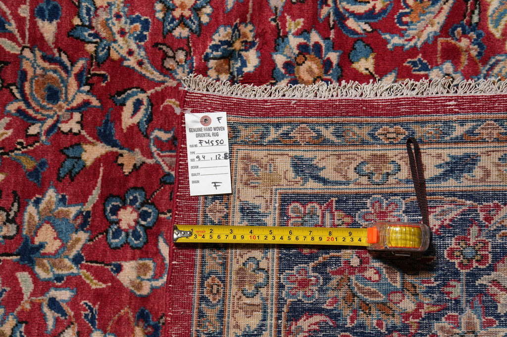 9.4 x 12.8 Sale Clearance Persian Najafabad Rug #F-4550