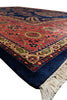 Load image into Gallery viewer, 10 x 14 Sarouk Mohajeran Lustrous Silky Wool Blue Rug #PIX-15763