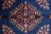 Load image into Gallery viewer, 10 x 14 Sarouk Mohajeran Lustrous Silky Wool Blue Rug #PIX-15763