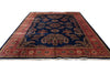 Load image into Gallery viewer, 10 x 14 Sarouk Mohajeran Lustrous Silky Wool Blue Rug 