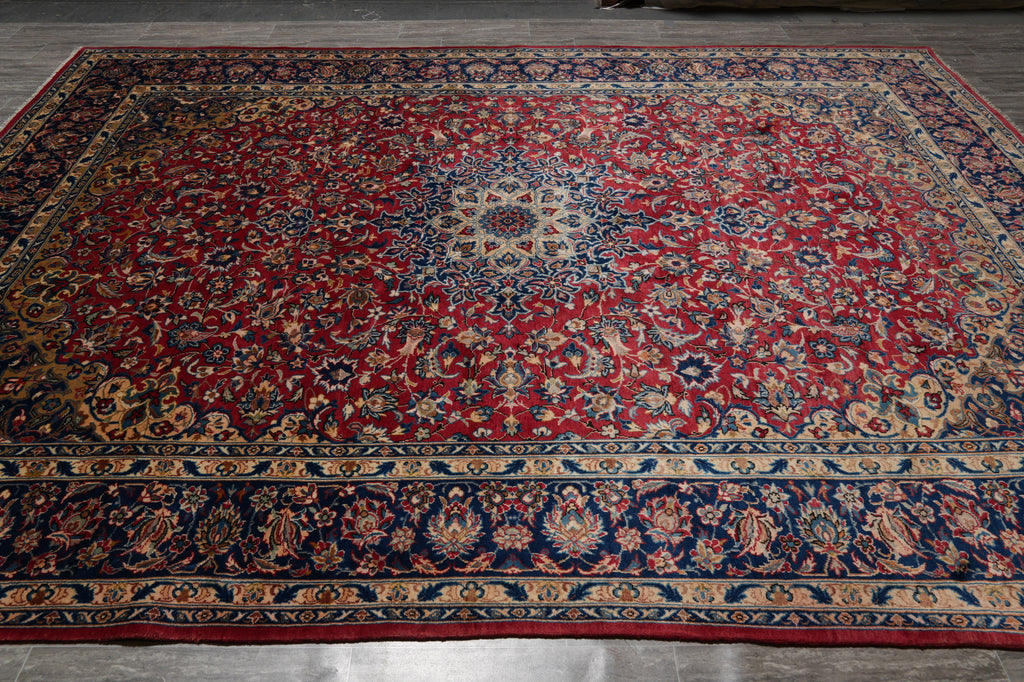9.4 x 12.8 Sale Clearance Persian Najafabad Rug #F-4550