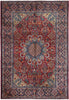 Load image into Gallery viewer, 8.8 x 12 authentic Persian Najafabad Esfahan Rug Iran 1970's Sale