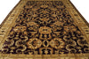 Load image into Gallery viewer, 10 x 14 Eggplant Purple High Quality Agra Rug  #PIX-975