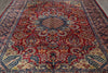 Load image into Gallery viewer, 8.8 x 12 authentic Persian Najafabad Esfahan Rug Iran 1970's Sale #F-4551