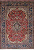 Load image into Gallery viewer, 11 x 14.3 Authentic Persian Esfahan Najafabad Wool Iran Rug