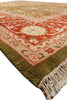 Load image into Gallery viewer, 9.8 x 14.6 Quality Agra Rug Olive Green #PIX-9887