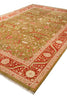 Load image into Gallery viewer, 9.8 x 14.6 Quality Agra Rug Olive Green #PIX-9887