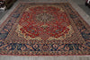 Load image into Gallery viewer, 11 x 14.3 Authentic Persian Esfahan Najafabad Wool Iran Rug #F-4552