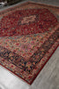 Load image into Gallery viewer, 9.9 x 13.3 Authentic Persian Kerman Floral Rug 1970's Inventory Liquidation Sale #F-4553
