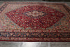 Load image into Gallery viewer, 9.9 x 13.3 Authentic Persian Kerman Floral Rug 1970's Inventory Liquidation Sale #F-4553