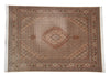 Load image into Gallery viewer, 5 x7 Authentic Persian Mahi Tabriz Fine Rug Wool and Silk 400 KPSI #F-4371