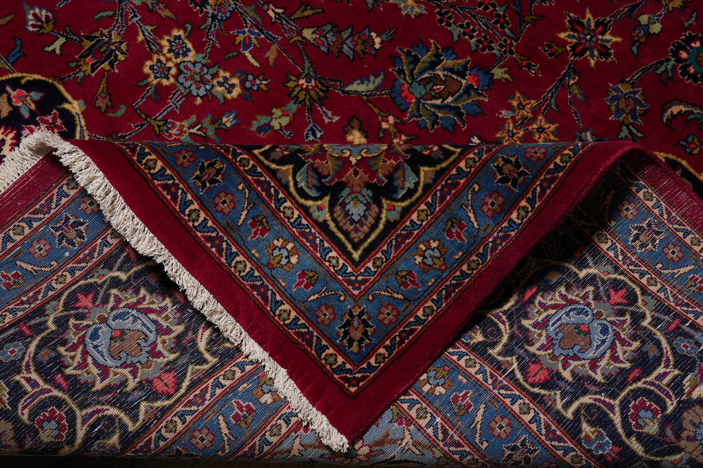 10 x 12.8 Authentic Persian Rug Rich Wool Colors Iran Traditional #F-4554