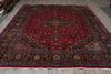 Load image into Gallery viewer, 10 x 12.8 Authentic Persian Rug Rich Wool Colors Iran Traditional #F-4554