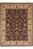 Load image into Gallery viewer, 8 x 10 Chobi  Eggplant Brown Peshawar Rug