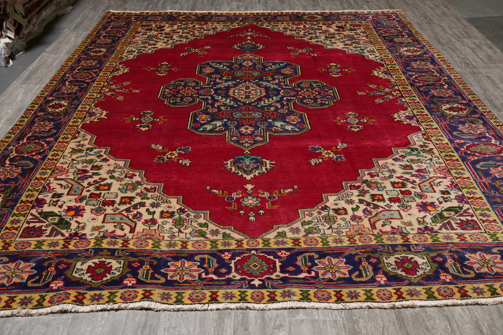 9.9 x 12 Persian Estate Rug Iran 1970's on Sale #F-4555