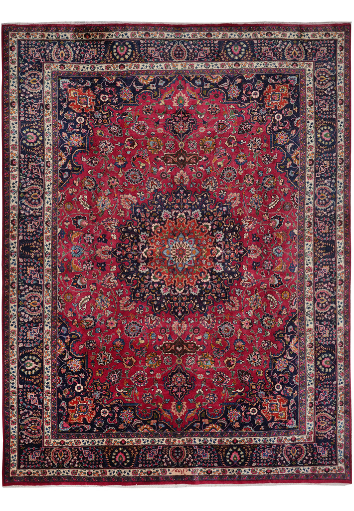 10 x 12.5 Classic Rich Traditional Persian Rug Iran