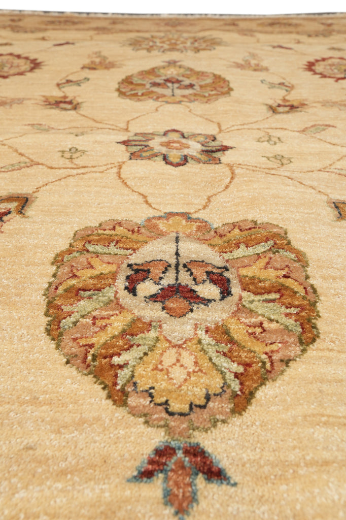 9 x 9 Feet Square Chobi Peshawar Rug #PIX-5283
