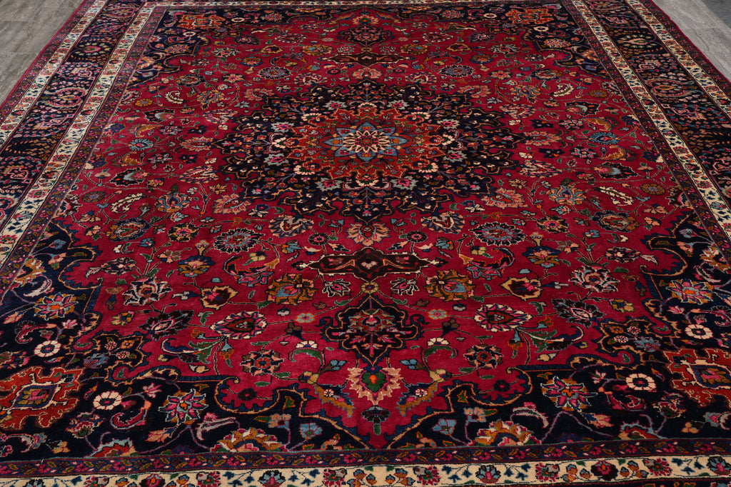 10 x 12.5 Classic Rich Traditional Persian Rug Iran #F-4558