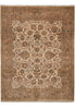 Load image into Gallery viewer, 8 x 9.8  Beige Gold Handmade Jaipur Rug 