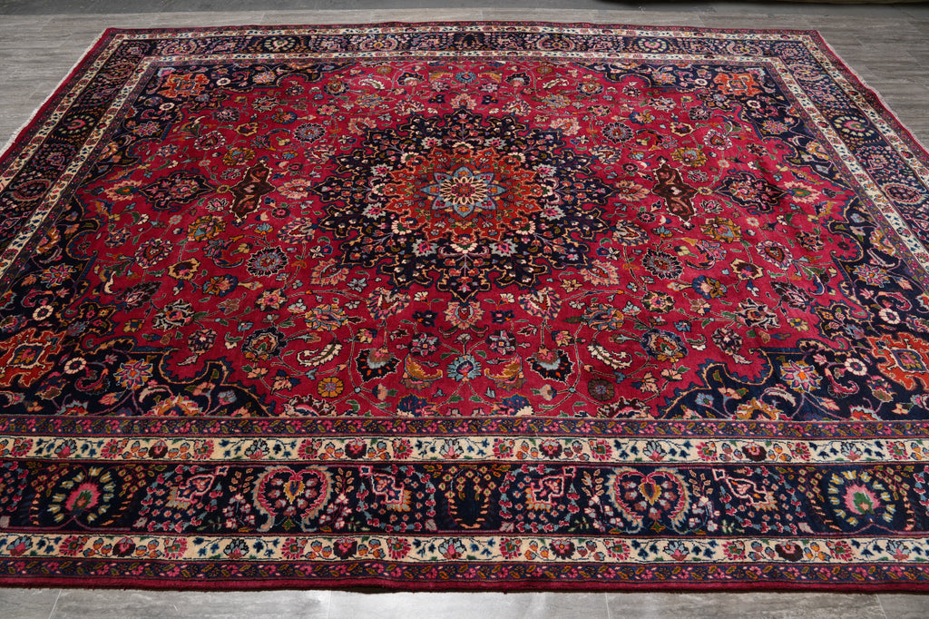 10 x 12.5 Classic Rich Traditional Persian Rug Iran #F-4558