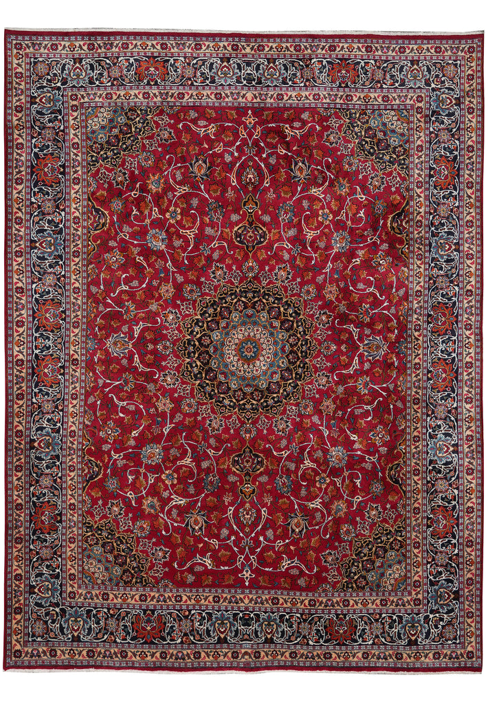 9.8 x 12.6 Persian Classy Traditional Rug Quality Wool Iran