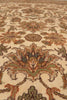 Load image into Gallery viewer, 8 x 9.8  Beige Gold Handmade Jaipur Rug #PIX-3416