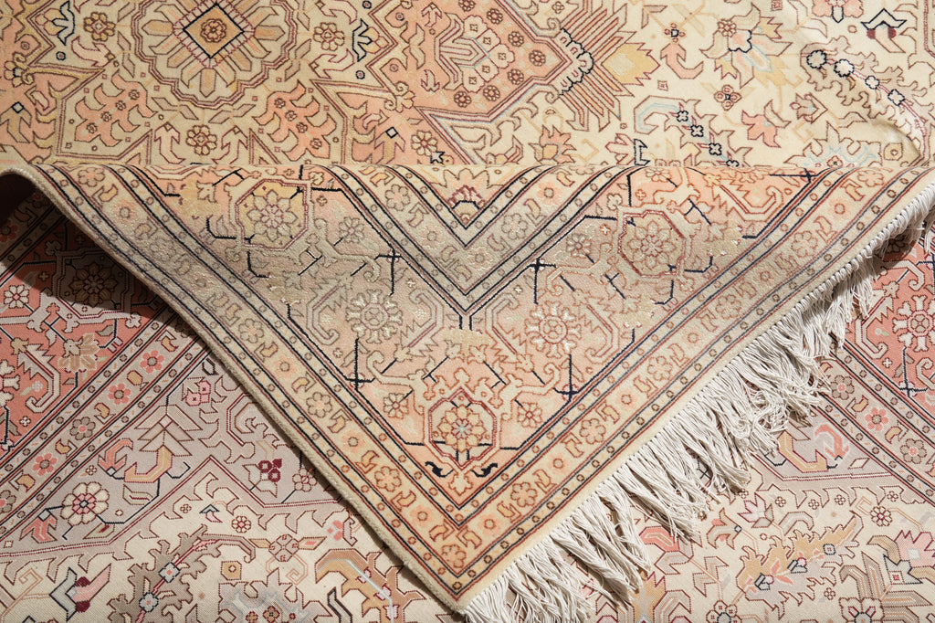 6.9 x 10 Authentic Persian Tabriz Rug High Quality 400 KPSI #B-78917