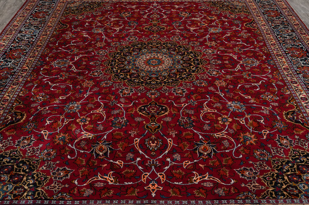 9.8 x 12.6 Persian Classy Traditional Rug Quality Wool Iran #F-4557