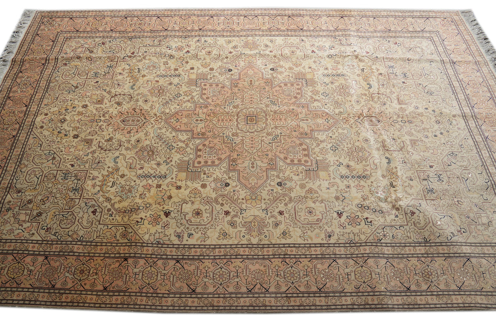 6.9 x 10 Authentic Persian Tabriz Rug High Quality 400 KPSI #B-78917