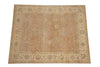Load image into Gallery viewer, 7.9 x 9.6 Peach Warm Natural Wool Chobi Peshawar Rug #PIX-804-68