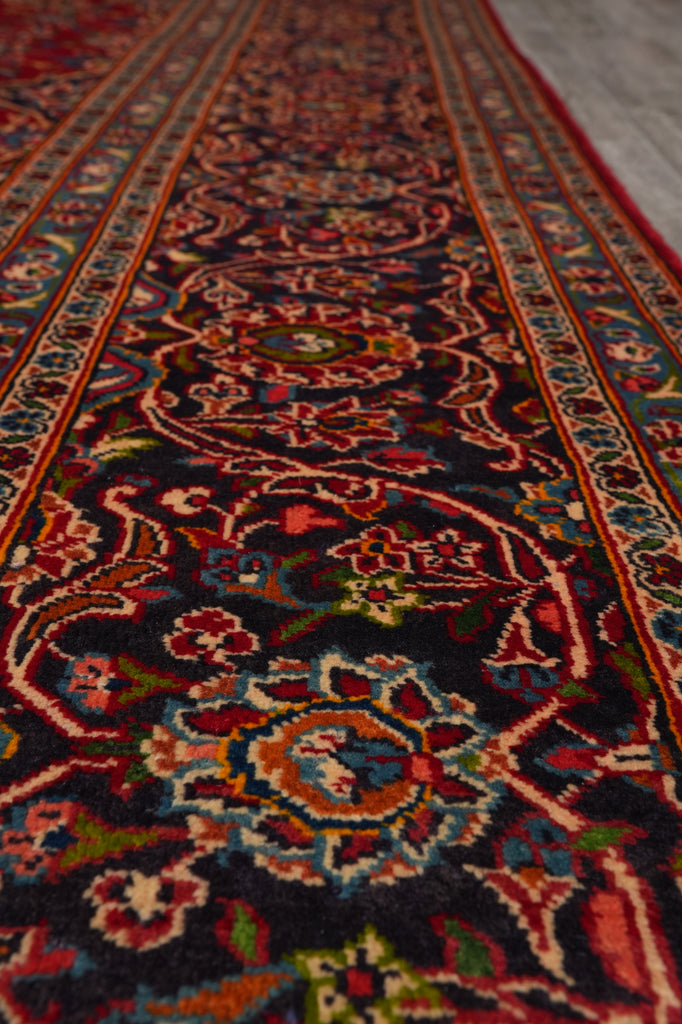 9.6 x 13.8 Authentic Persian Kashan Rug Sale Liquidation Inventory #F-4559