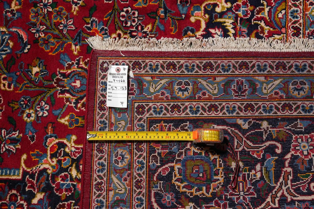 9.9 x 13.8 Iran Kashan Rug Authentic Persian Traditional Sale #F-4560