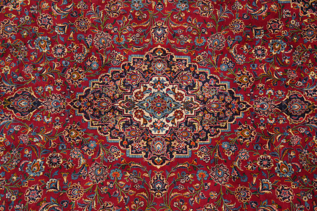 9.9 x 13.8 Iran Kashan Rug Authentic Persian Traditional Sale #F-4560