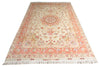 Load image into Gallery viewer, 6.9 x 10.6 SIGNED Super Fine Quality Wool and Silk Genuine Persian Tabriz Iran Rug IRAN 400 KPSI #B-78919
