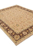 Load image into Gallery viewer, 7.9 x 9.9 Natural Wool Hand-Knotted Rug Tan Brown #PIX-14093
