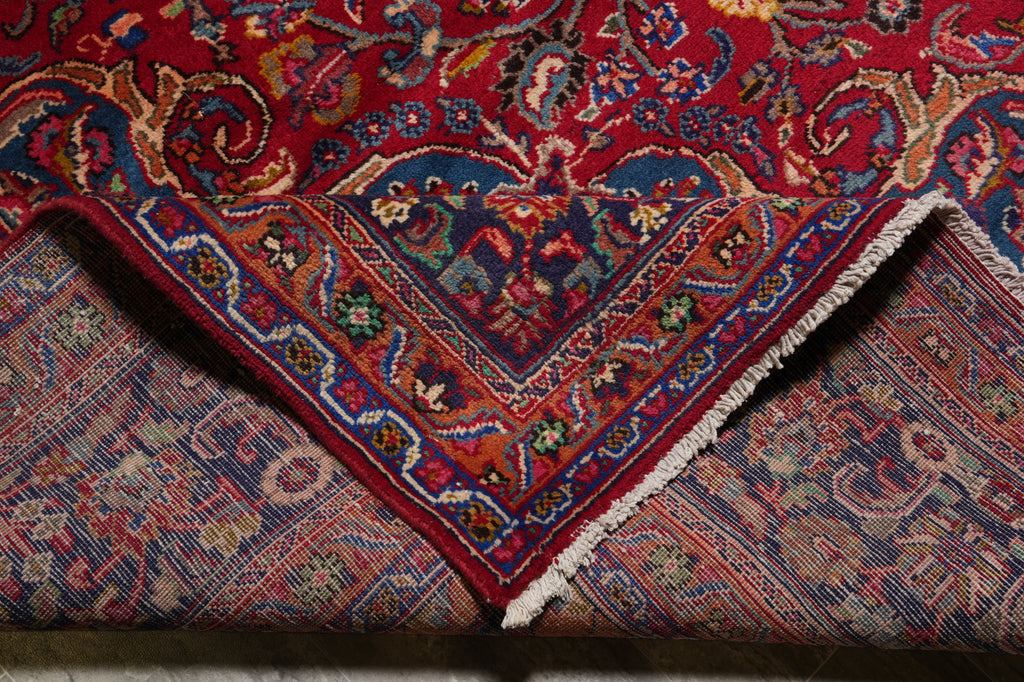 9.6 x 12.3 Persian Traditional Carpet Iran Sale Clearance #F-4561