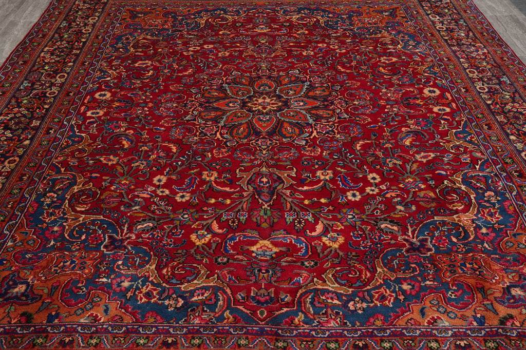 9.6 x 12.3 Persian Traditional Carpet Iran Sale Clearance #F-4561
