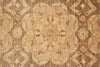 Load image into Gallery viewer, 8 x 9.9 Natural  Brown Chotan Carpet Wool Handmade Rug #PIX-13550