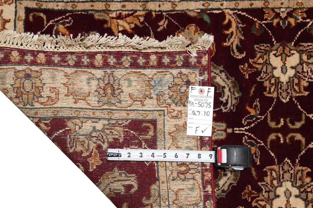 2.7 x 10 Feet Runner Handmade Jaipur Carpet #PIX-5075