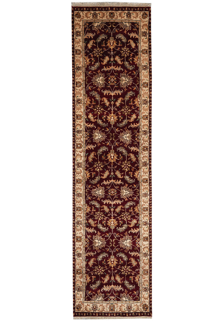 2.7 x 10 Feet Runner Handmade Jaipur Carpet
