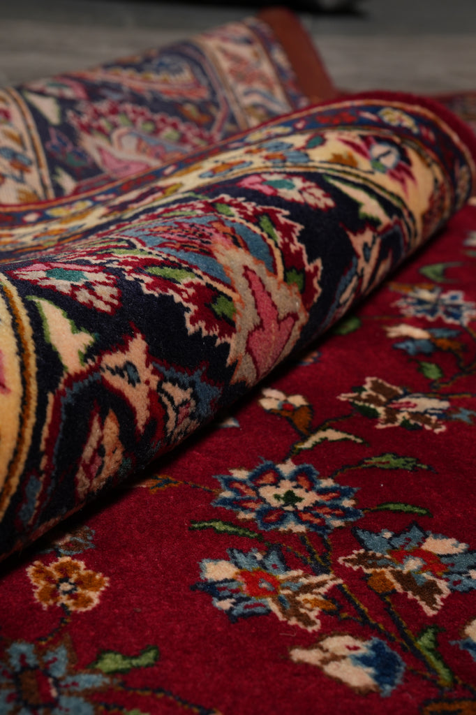 9.7 x 12 Authentic Persian Mashad Rug Sale #F-4564