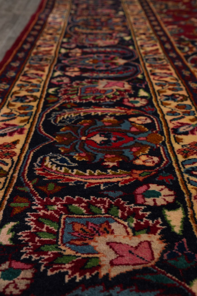 9.7 x 12 Authentic Persian Mashad Rug Sale #F-4564