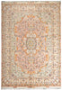 Load image into Gallery viewer, 6.9 x 9.9 High Quality SIGNED Persian Carpet Iran Tabriz Rug Wool and Silk 400 KPSI #PIX-26544