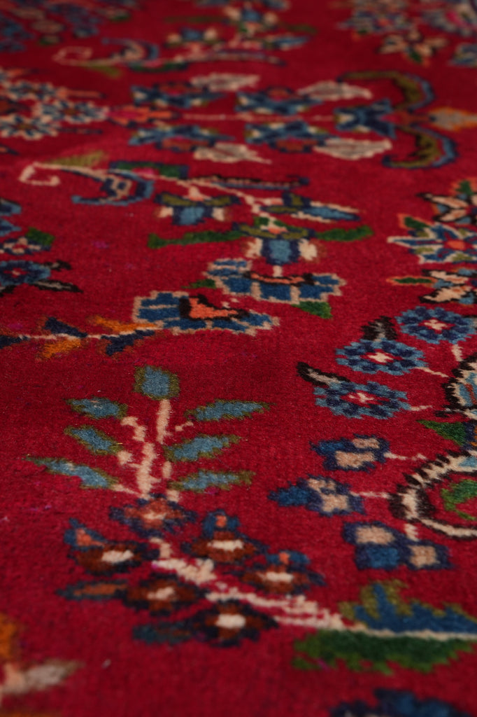 9.8 x 12.4 Persian Pre Owned Mashad Sabzevar Rug Liquidation Sale #F-4565