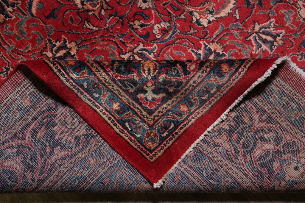 9.4 x 13 Persian Sarouk Mahallat Rug Traditional Iran #F-4567