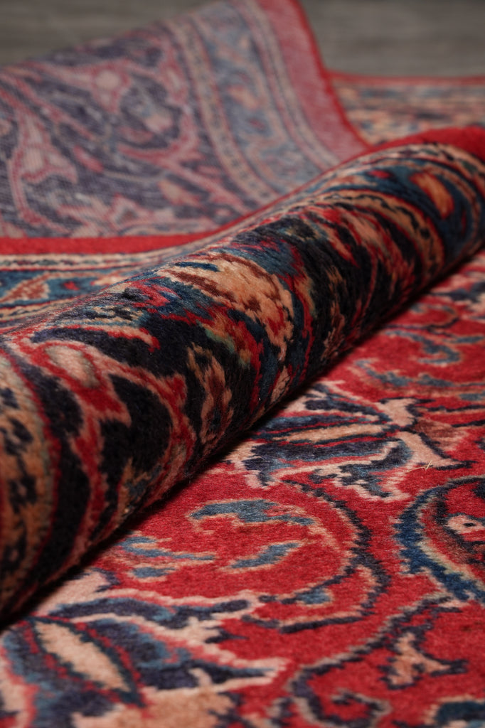 9.4 x 13 Persian Sarouk Mahallat Rug Traditional Iran #F-4567